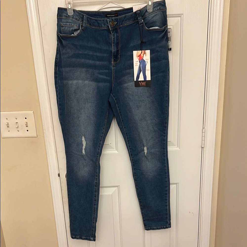 YMI Women's Classic Blue Skinny Jeans